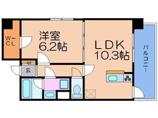 アルグラッド鷺洲公園の物件間取画像